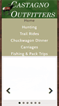 Mobile Screenshot of castagnooutfitters.com