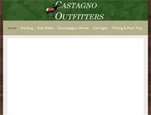 Tablet Screenshot of castagnooutfitters.com
